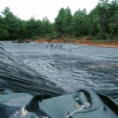Gewährleistung von undichtem Wasserspeicher mit geomembranem HDPE-Doppelglättem Oberflächen