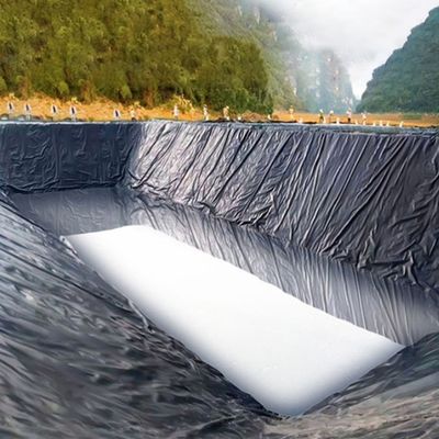 Geomembran mit Doppelglatter Oberfläche für die Lagerung von Teichen
