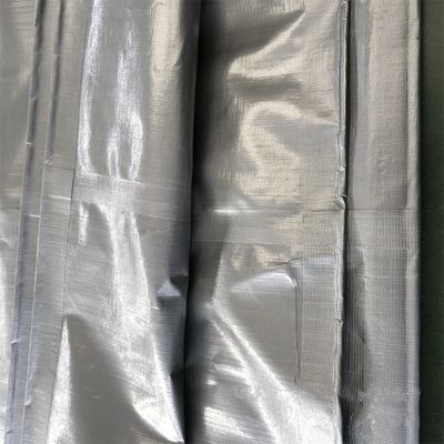 Polyethylen beschichtet Silber grau PE Plane Zelt FAW 180g Direkt vom Hersteller