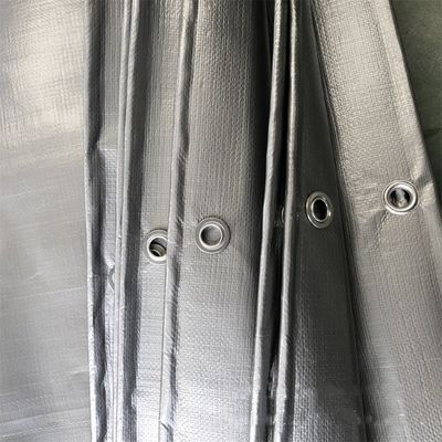 Hohe Oberflächenhärte Silbergrau gewebte PE-Polyethylen-Platte für Wasserdichtheit