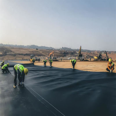LLDPE Reservoir Liner 1,5 mm für Plastik-Damm HDPE Geomembranblatt 50-200m Länge