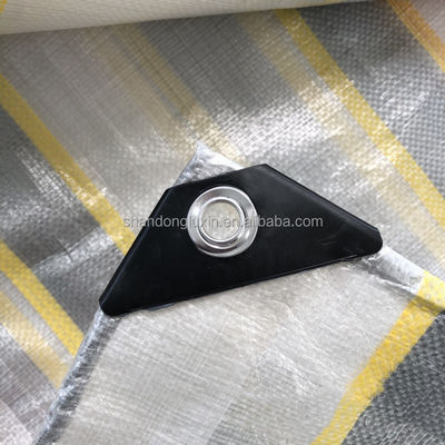 Mehrzweck-Abdeckung PE-Platte in blau-grünem Silber und Orange 12ftX16ft 3.6mX4.8m