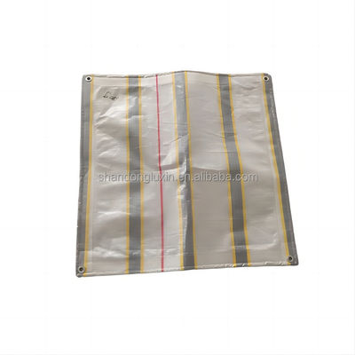 Mehrzweck-Abdeckung PE-Platte in blau-grünem Silber und Orange 12ftX16ft 3.6mX4.8m