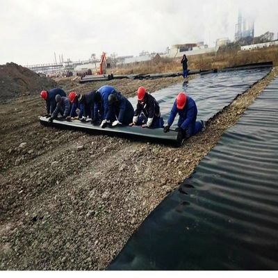 Doppelte Textur HDPE Geomembran Fischfarm Teich Liner mit Projektlösung Fähigkeit