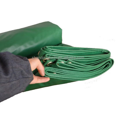 Anpassungsfähige Größe Tarpaulin UV-beständiges PVC-Material perfekt für Staubdeckung Bedürfnisse