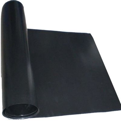 Geomembran mit doppelt glatter Oberfläche, schwarz, für Fischbecken Liner 0,3 mm 2,5 mm Deponien