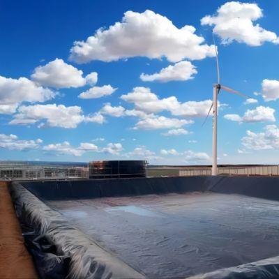 0.75mm HDPE Geomembran Wasserdicht für künstlichen See Tank Damm Deponie Auskleidung Liner