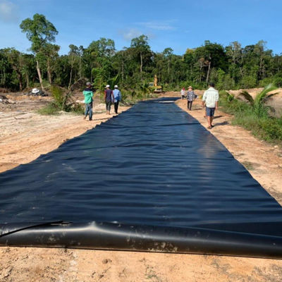 0.75mm HDPE Geomembran Wasserdicht für künstlichen See Tank Damm Deponie Auskleidung Liner