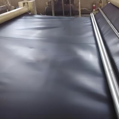 Doppel glatte Oberfläche PDPE Geomembran Fischbecken Liner 0,5 mm für Aquakultur Garnelenbecken