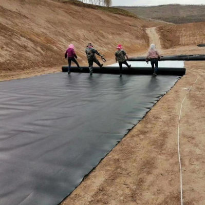ASTM GRI-GM13 Standard 1mm 2mm HDPE Geomembran Fischbecken Liner für die Fischzucht