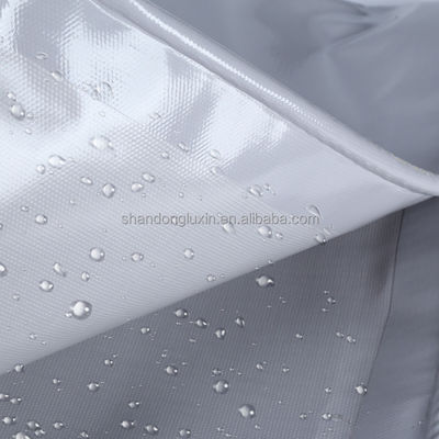 Außenzeltwasserdichte Planiere mit benutzerdefiniertem Logo und Eyelet Grommet Poly Planiere