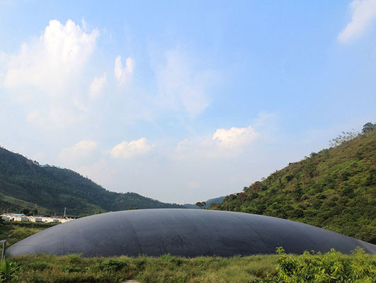 ASTM GRI-GM13 Standard-HDPE-Geomembranwasserdichtes Fischbecken-Liner für Biogas-Verdauer