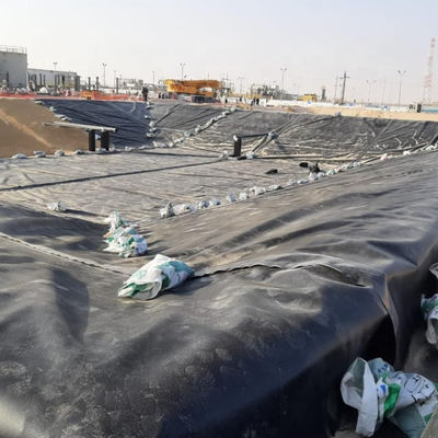 Doppelte Textur HDPE Geomembran 1 mm für wasserdichte Plastik-Damm-Liner Fisch-Teich-Liner