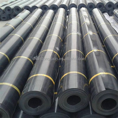 Graphische Gestaltung HDPE Glatte Geomembran Fisch Teich Liner 1,5 mm 2 mm für Deponien