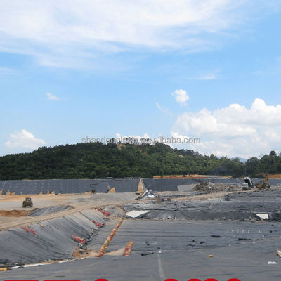 Geomembran aus HDPE mit einer Dicke von 0,2 mm bis 2,8 mm für Fischbecken und Staudammbecken in Staudämmen