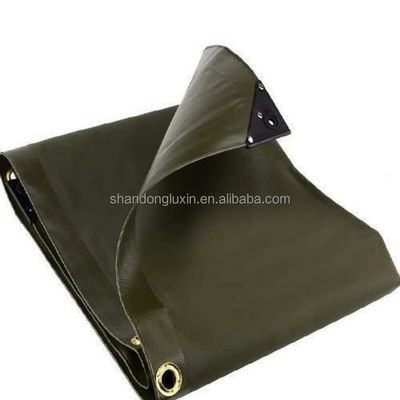 Winddichte PVC-beschichtete Tarpaulin 600 gsm für Lkw-Abdeckung