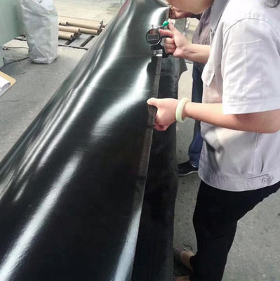 1m-8m Breite Doppelschleimige schwarze HDPE-Teichfolie für Fisch, Garnelen und Schwimmbäder