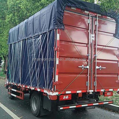 Beschichtete Art PVC-beschichtete Plane Roll für Schwerlastwagen Außenanhänger