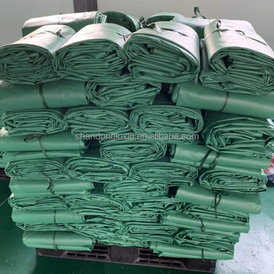Beschichtete Art PVC-beschichtete Plane Roll für Schwerlastwagen Außenanhänger