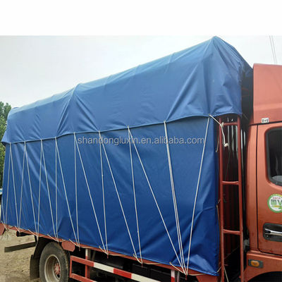 2m-100m Breite PVC-Blattenstahl Plastikdeckel für Außenzelt Markise Camp Blaue Poly-Blattenstahl