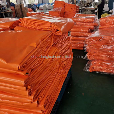 Lkw Wasserdichte Plane Roll Heavy Duty PVC Klares Material mit Gewebe