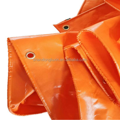 Lkw Wasserdichte Plane Roll Heavy Duty PVC Klares Material mit Gewebe
