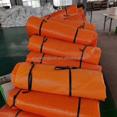 Lkw Wasserdichte Plane Roll Heavy Duty PVC Klares Material mit Gewebe