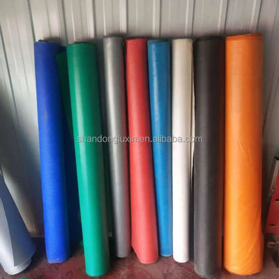 Lkw Wasserdichte Plane Roll Heavy Duty PVC Klares Material mit Gewebe