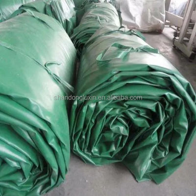 Plaid-Style PVC-Platten-Nichtgewebe-Lkw-Abdeckung für Schwerlast-Wasserdichte Schutz