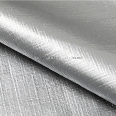 Druckmuster Wasserdichte Blau/Graue Tarpaulin-PE-Tarte für Außendecken und Zelte
