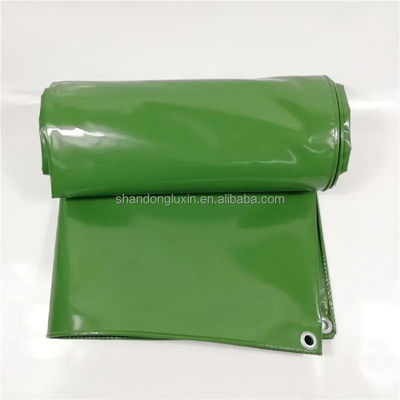 Blaue Feuerdichte Wasserdichte Leinwand PVC-Platten Größen und Liste für Baustellen