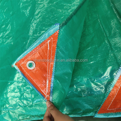 6*6-16*16 Dichte Tarpaulin-Blatt Schwerlast-PE-Tarpaulinen zum Wetterschutz