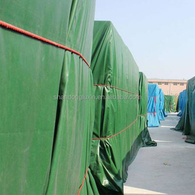 PE-beschichtete Tarpaulinfolie mit UV-Schutz und langen Lebensdauer