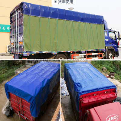 Doppelwasserdichte blaue Plain Cover PE Tarpaulin für Lkw-Speicher