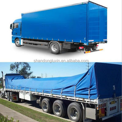 Doppelwasserdichte blaue Plain Cover PE Tarpaulin für Lkw-Speicher