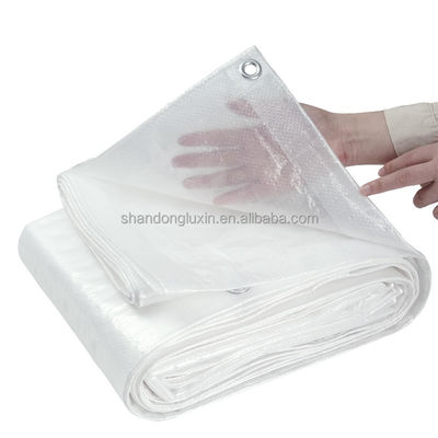 Wasserdichte und sonnendichte PE-beschichtete Tarpaulinrollen für schwere Anwendungen